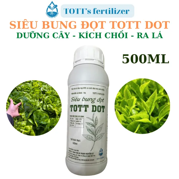 Kích đọt cực mạnh TOTT DOT chai 500ml TOTT's fertilizer