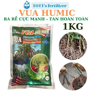 Vua humic dùng cho sầu riêng, thanh long, cà phê, tiêu gói 1kg TOTT's Fetilizer