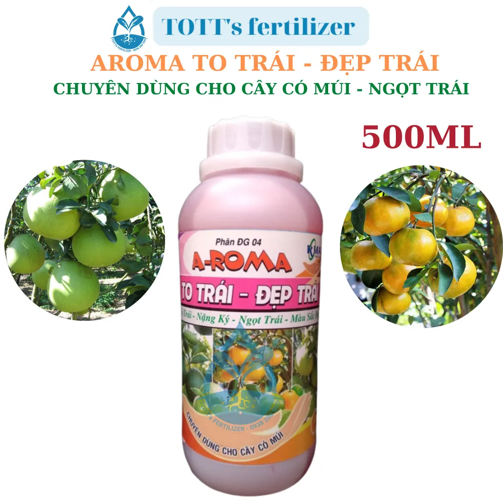 Siêu to trái đẹp trái A-Roma - chai 500ml